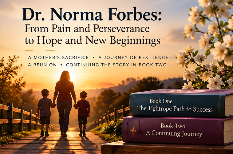 Dr. Norma Forbes: From Pain and Perseverance to Hope and New Beginnings